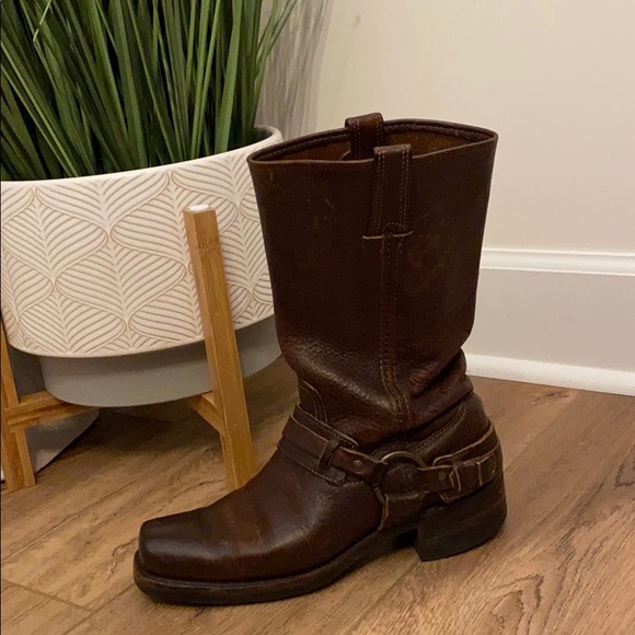 Authentic FRYE 12R harness Boots - Picture 7 of 14